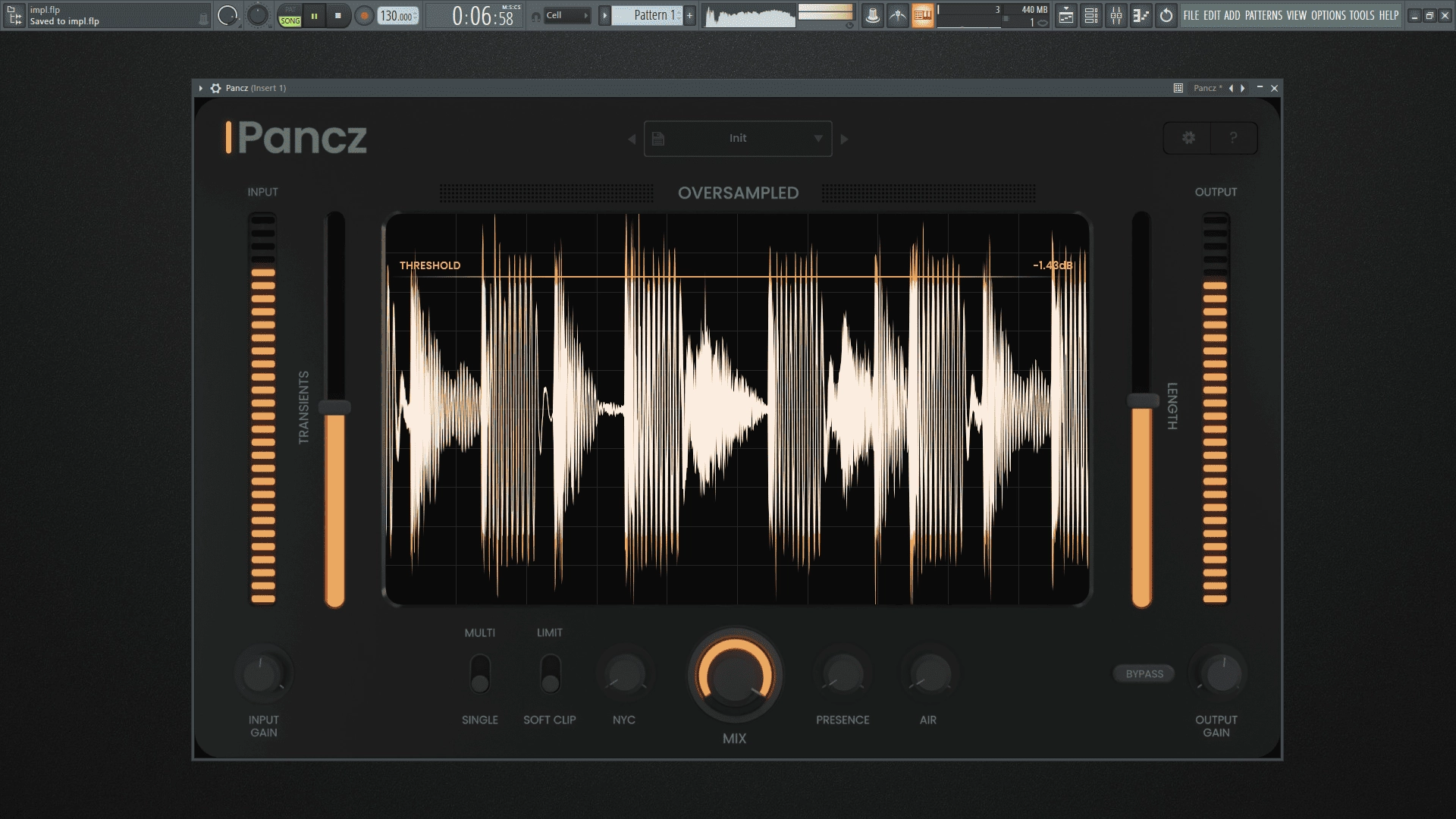 Активация Oversampled - Pancz 1.0.0 VST, VST3 RePack by FLARE