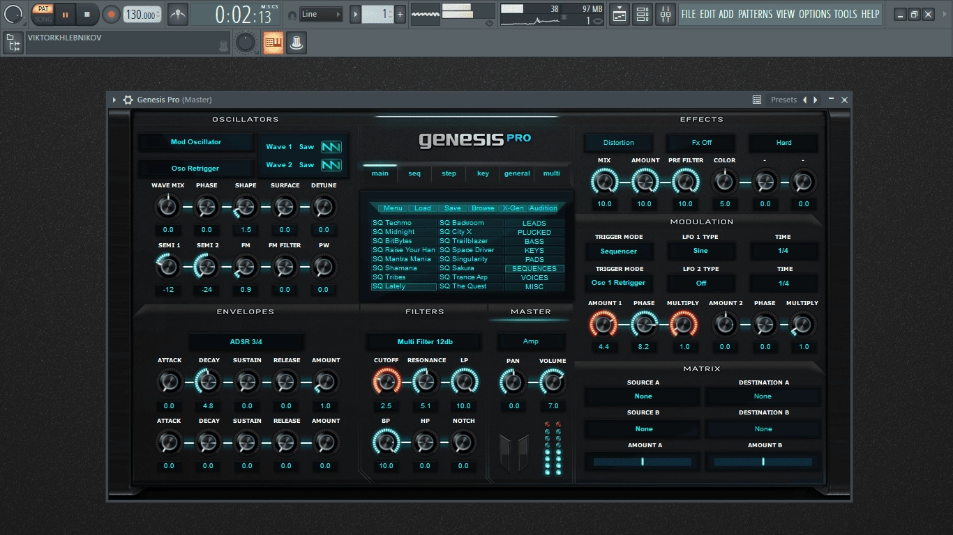 Активация Oz-Soft - Genesis Pro 1.0.3 VSTi RePack by R2R
