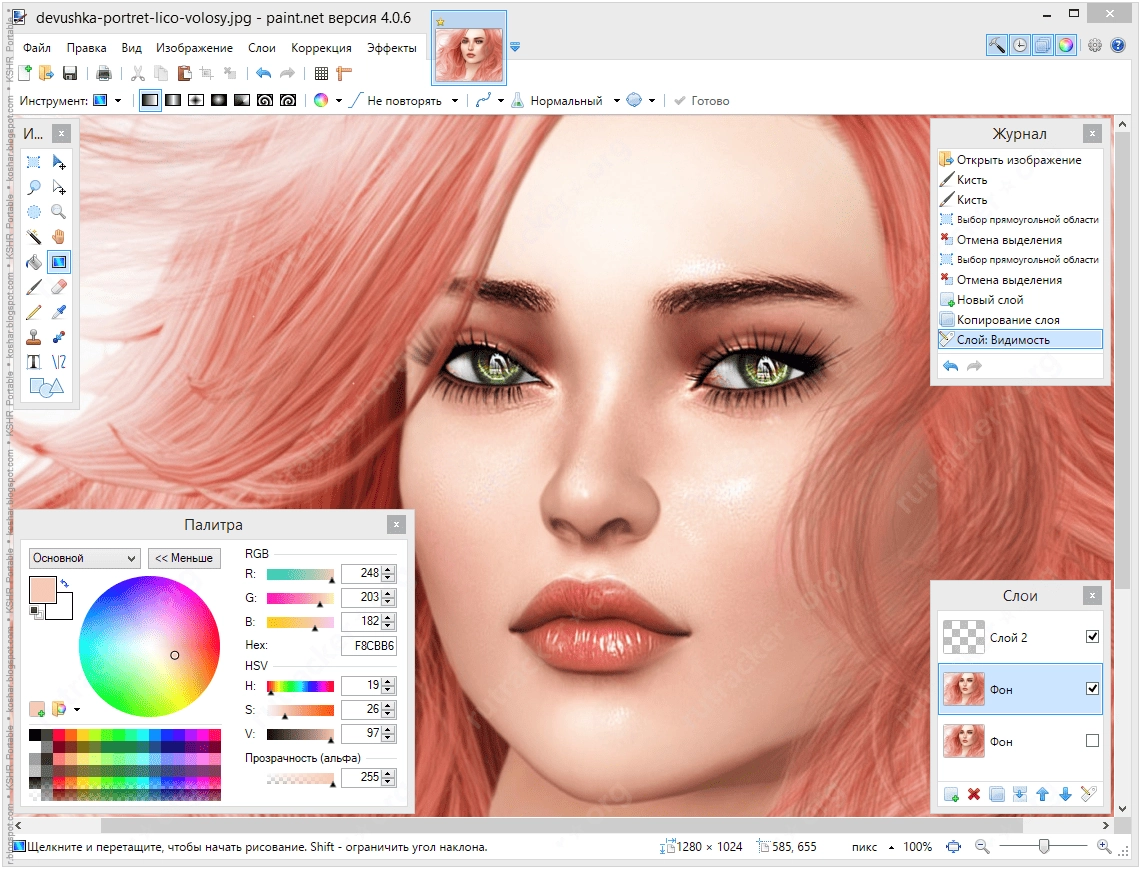 Активация Paint.NET 4.0.6 BPP Portable