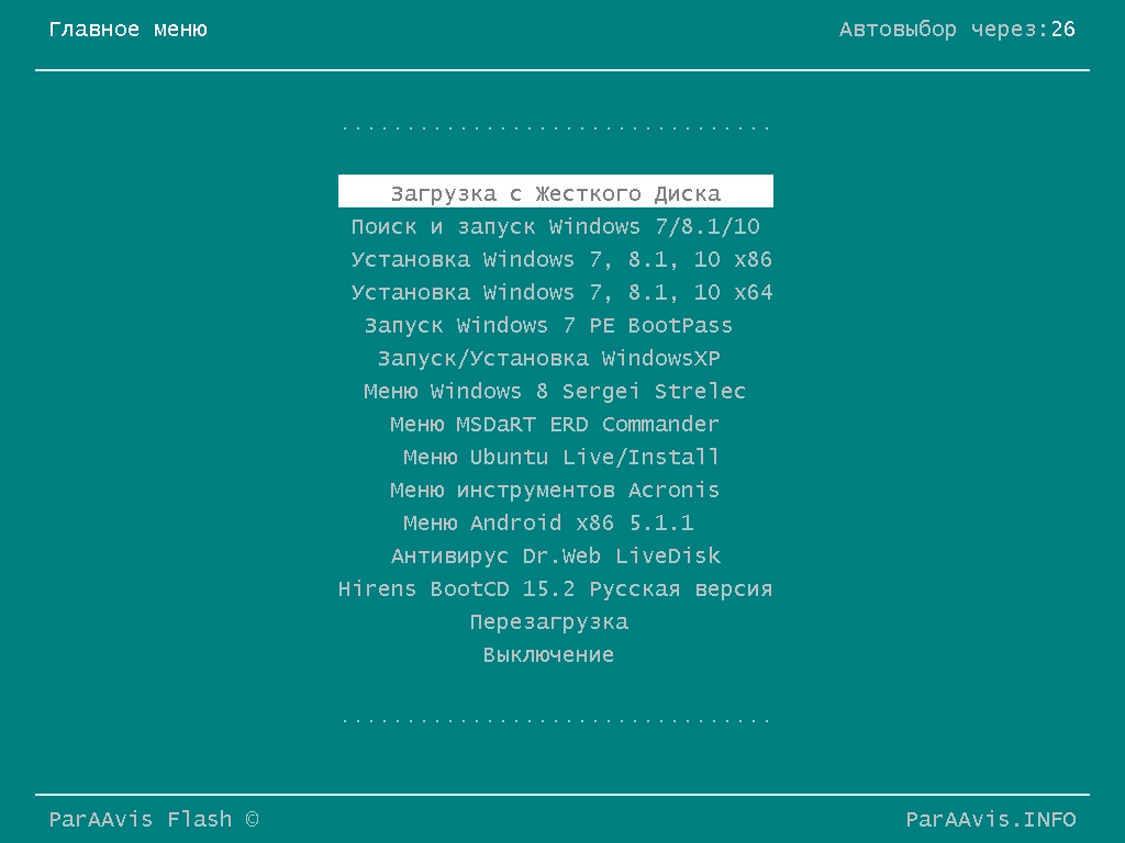 Активация ParAAvis Flash GEFI