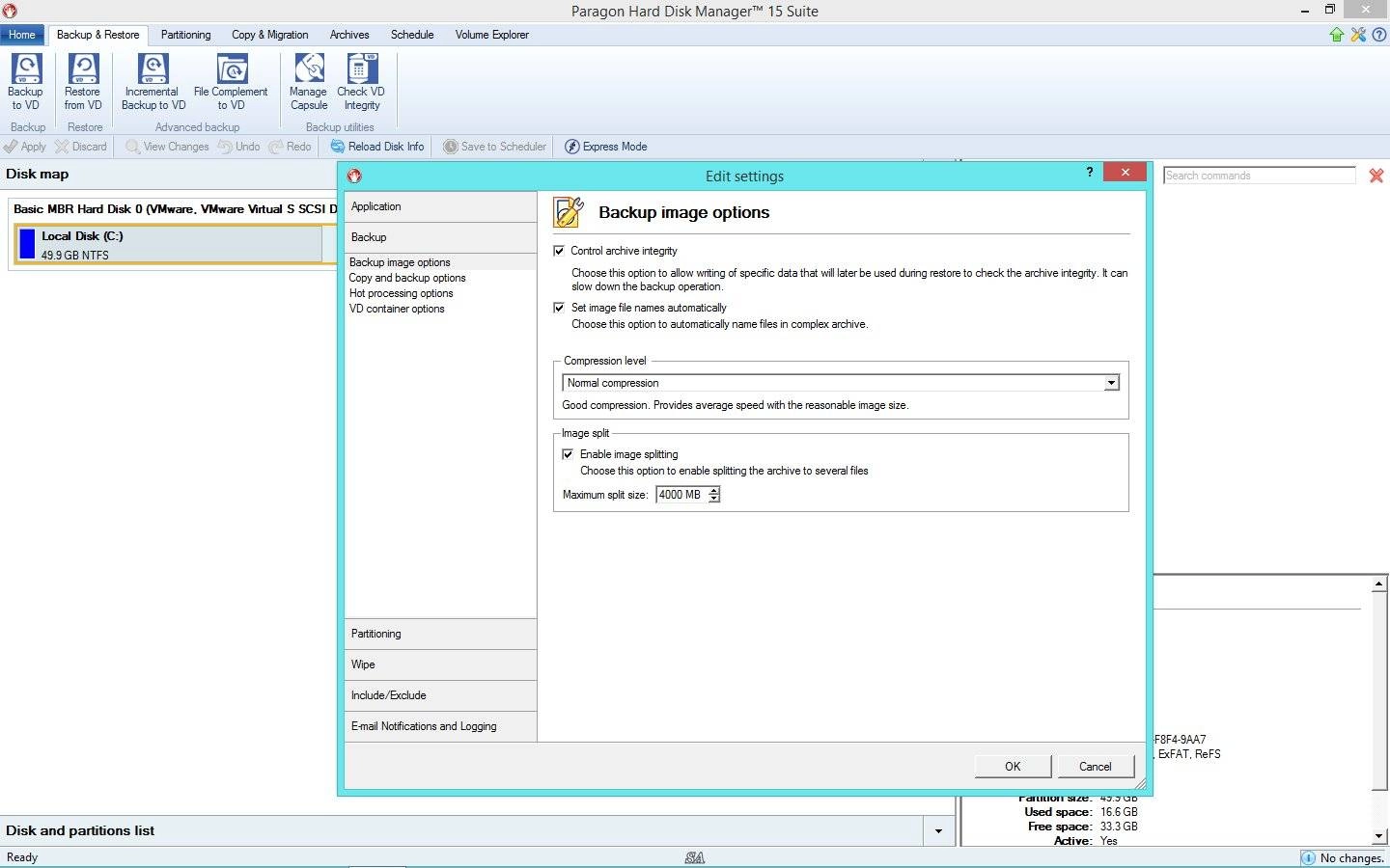 Активация Paragon Hard Disk Manager 15 Suite 10.1.25.813
