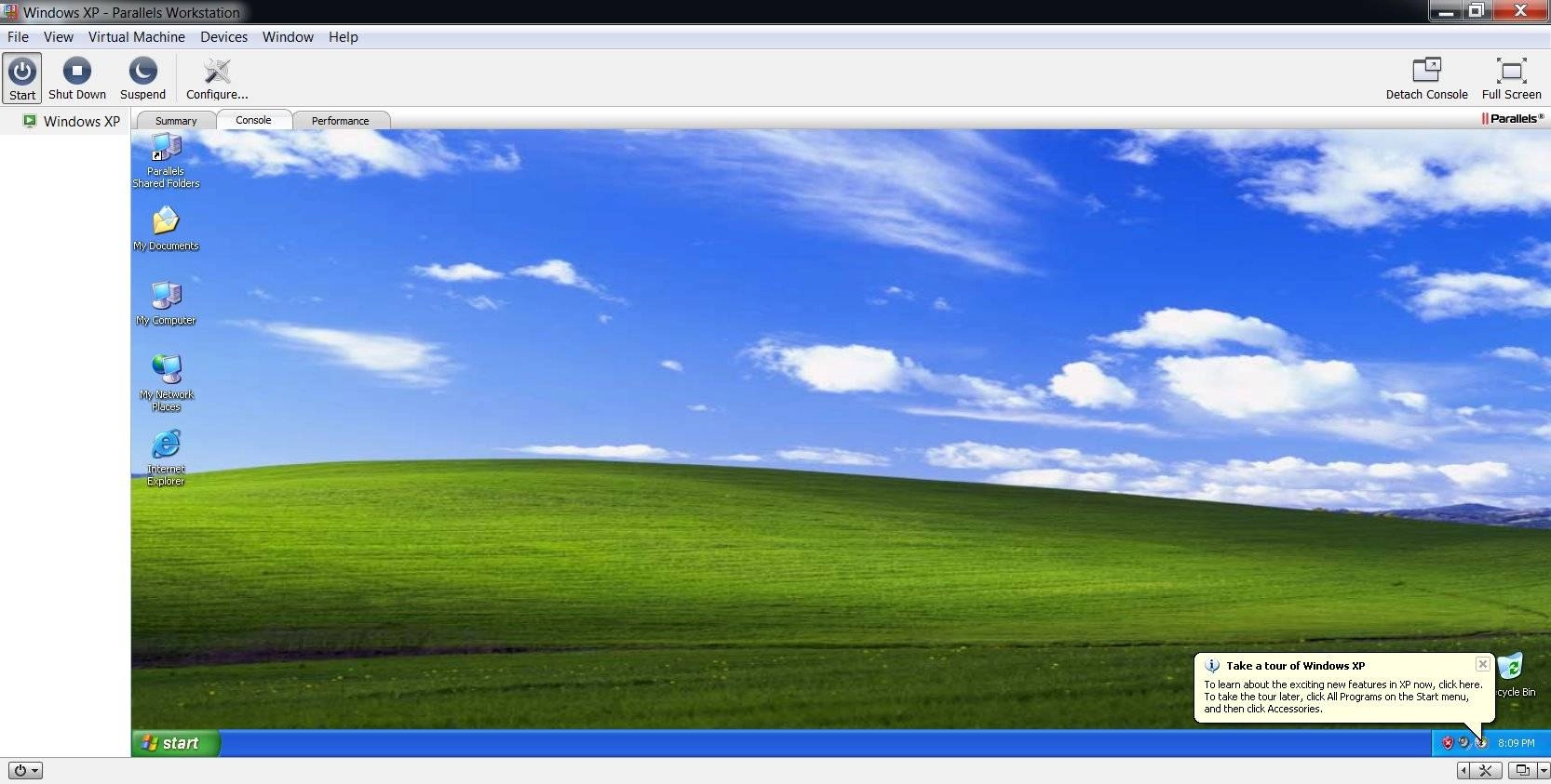 Активация Parallels Workstation 6.0.13976
