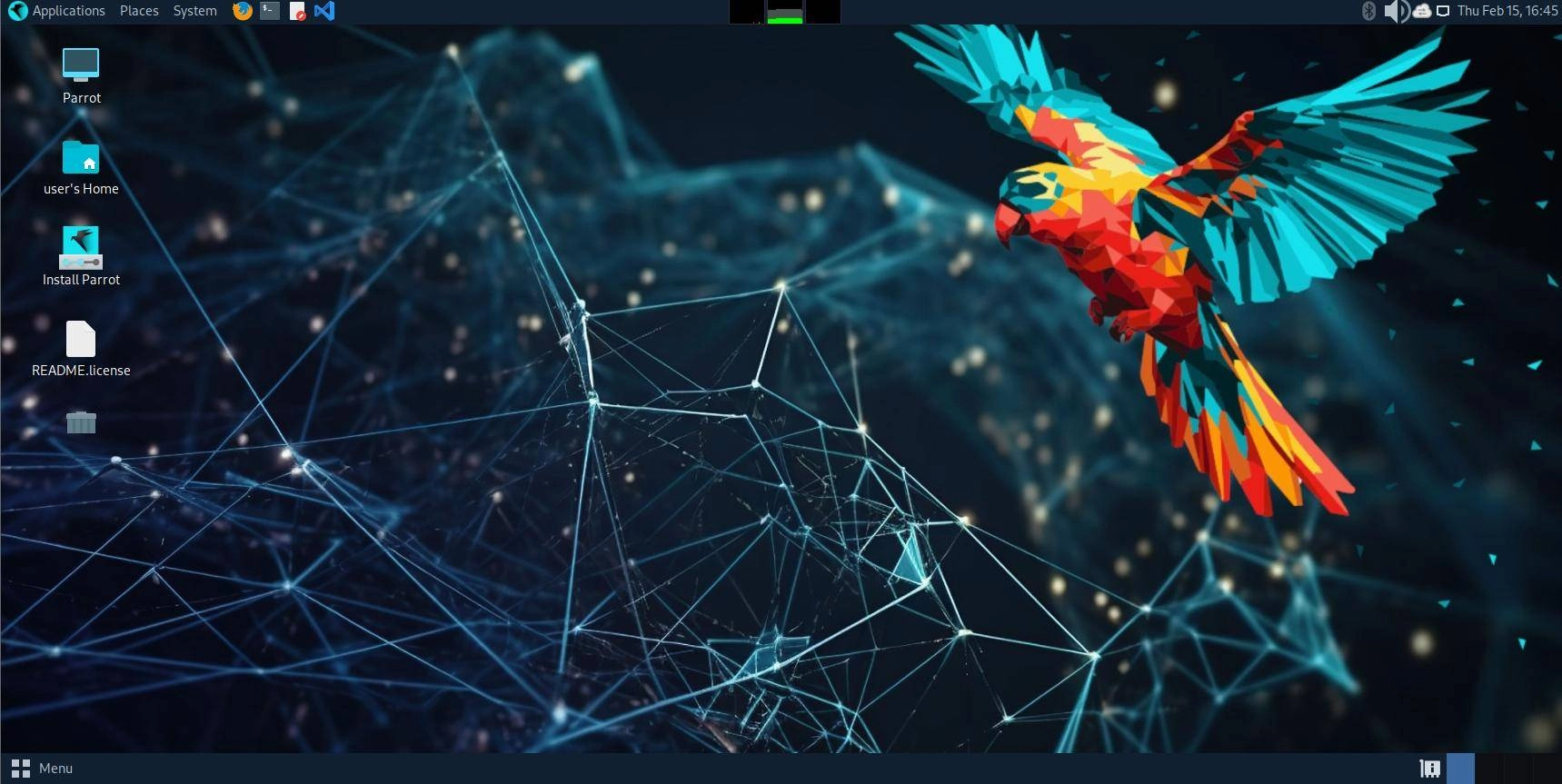 Активация Parrot Security Lorikeet 6.0 amd64 1xDVD