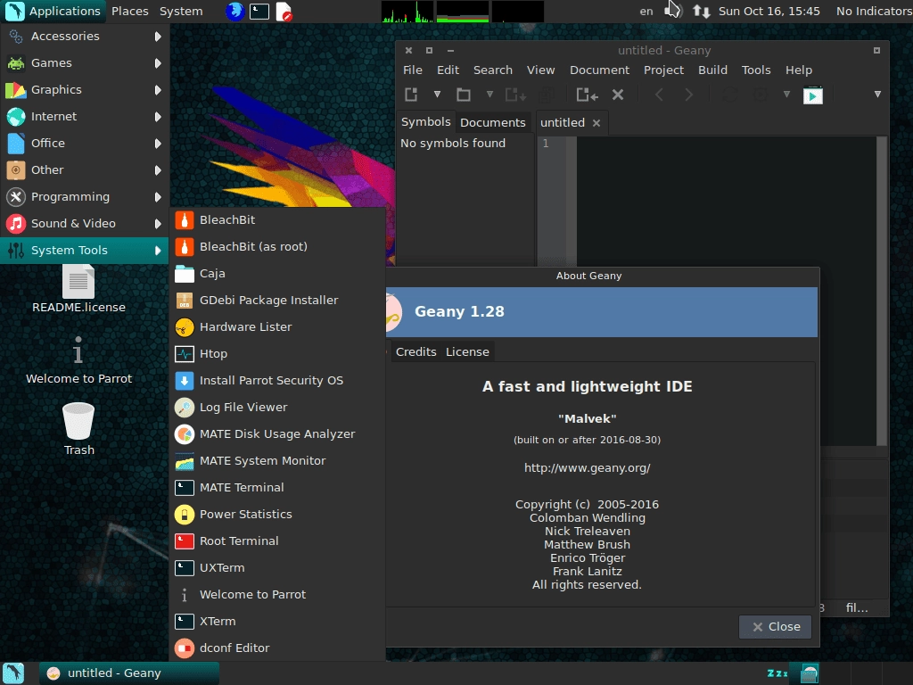 Активация Parrot Security OS 3.2 5xDVD