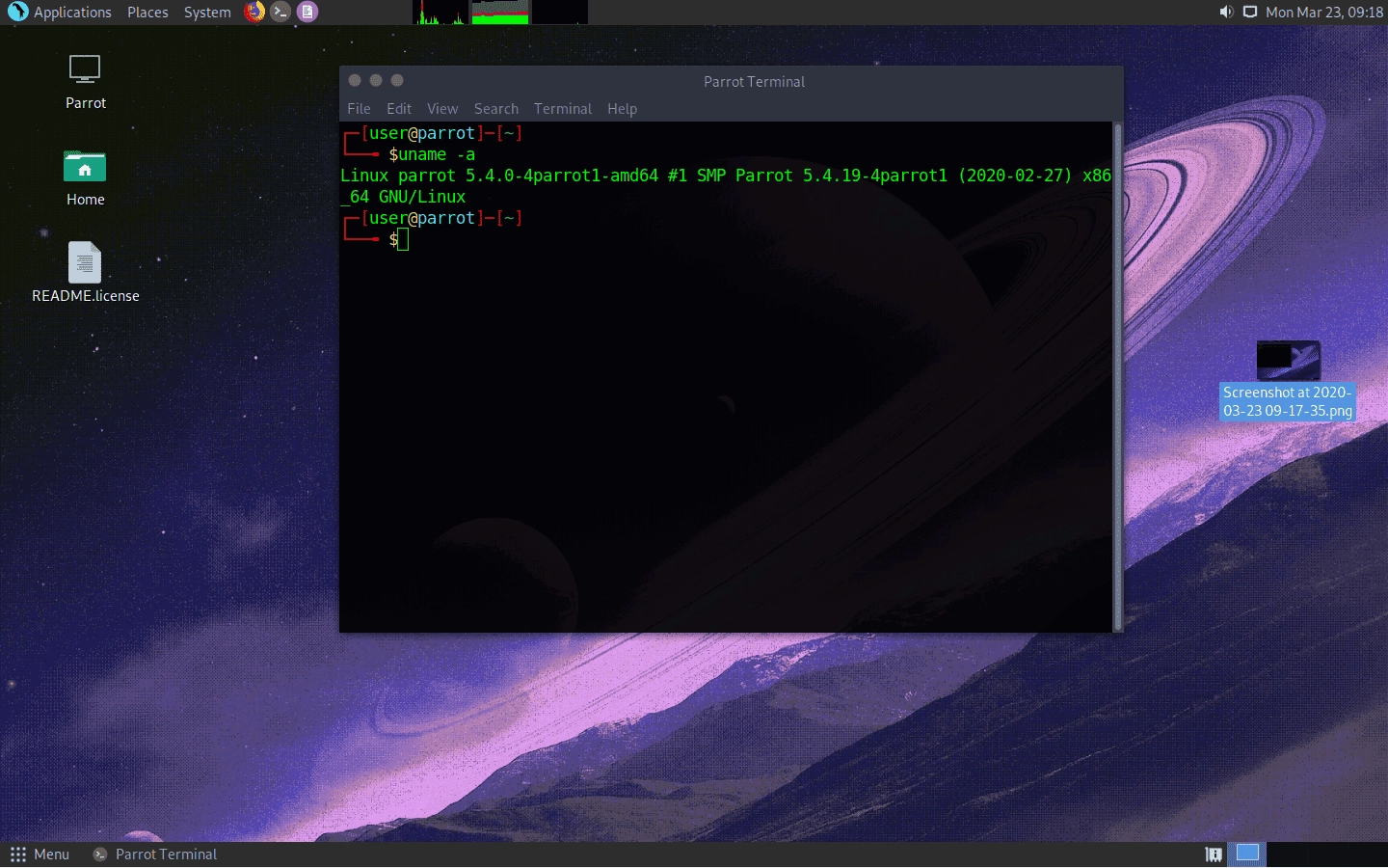 Активация Parrot Security OS 4.9 + netinstall x64-x32 1xDVD
