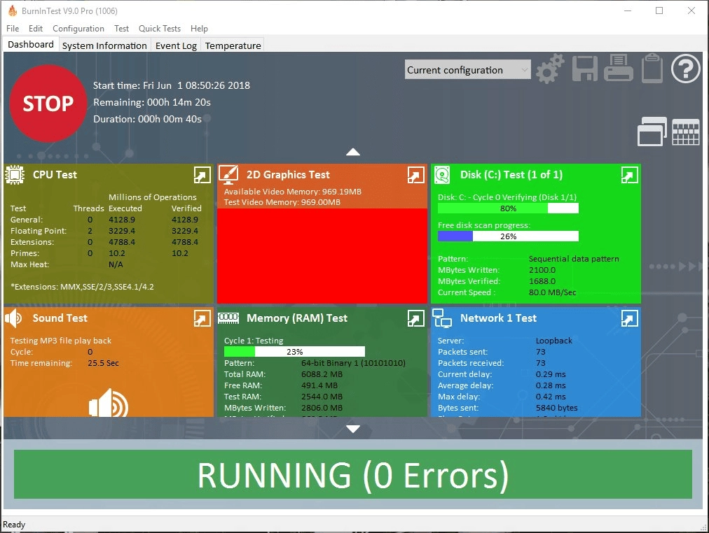 Активация PassMark BurnInTest Pro Pro 9.0 Build 1006