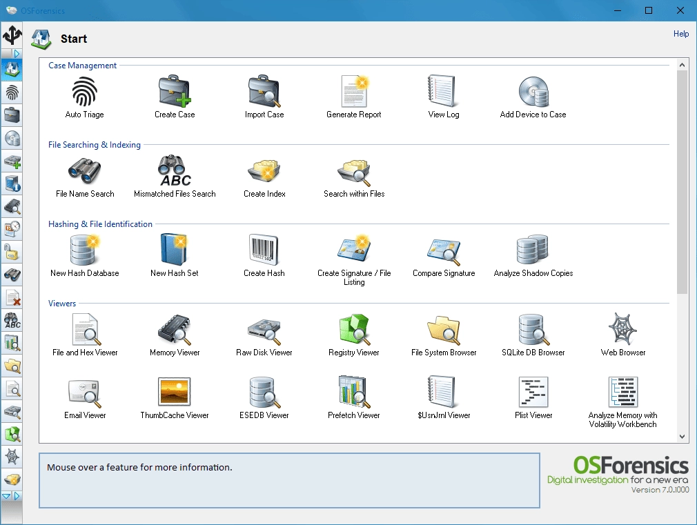 Активация PassMark OSForensics Professional 7.0 Build 10006