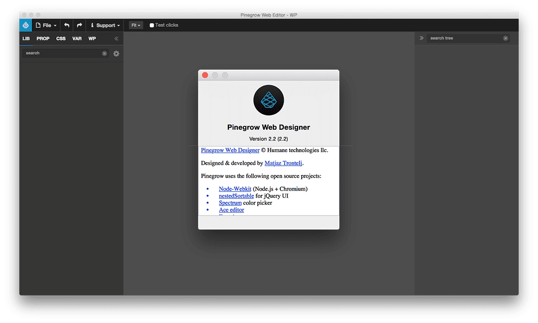 Активация Pinegrow Web Designer 2.2