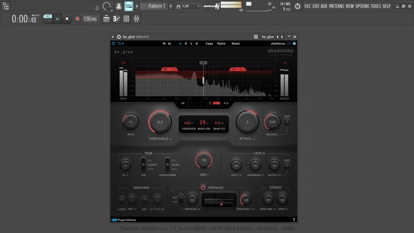 Активация Plugin Alliance & Brainworx - bx_glue 1.0.1 VST, VST 3, AAX RePack by TCD