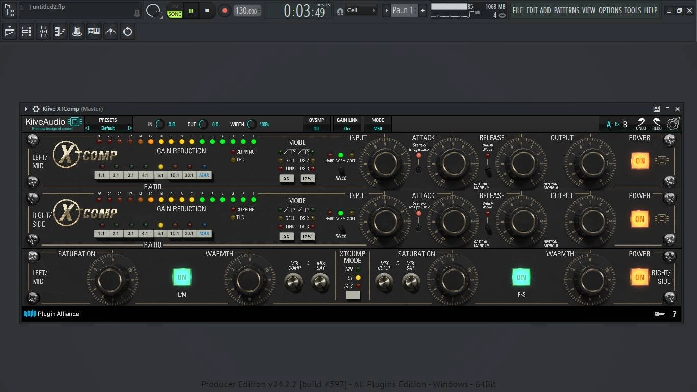 Активация Plugin Alliance & Kiive Audio - XTComp 1.0.2 VST 3, AAX