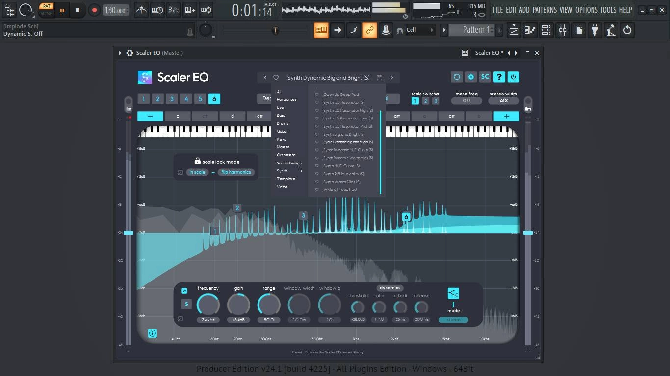 Активация Plugin Boutique - Scaler EQ 1.1.3 Standalone, VST, VST 3, AAX RePack by TCD