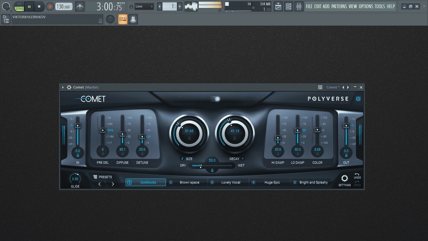 Активация Polyverse Music - Comet 1.1.11 VST, VST 3, AAX