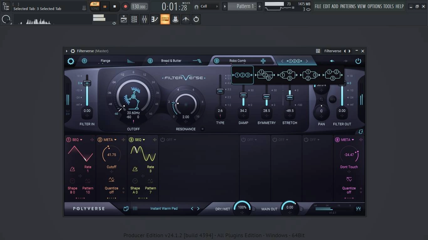 Активация Polyverse Music - Filterverse 1.0.1 VST, VST 3, AAX RePack by R2R