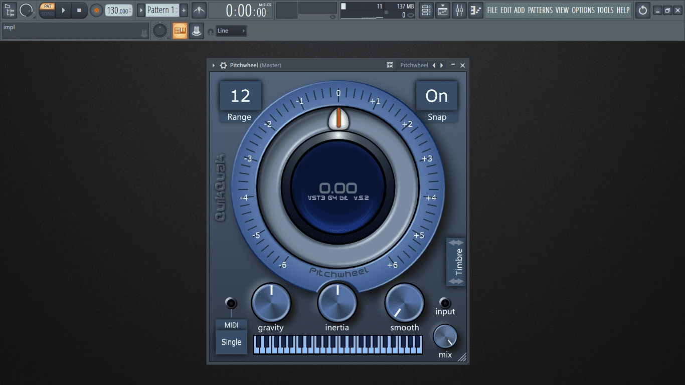 Активация QuikQuak - Pitchwheel 5.2.0 VST, VST3, AAX RePack by TCD