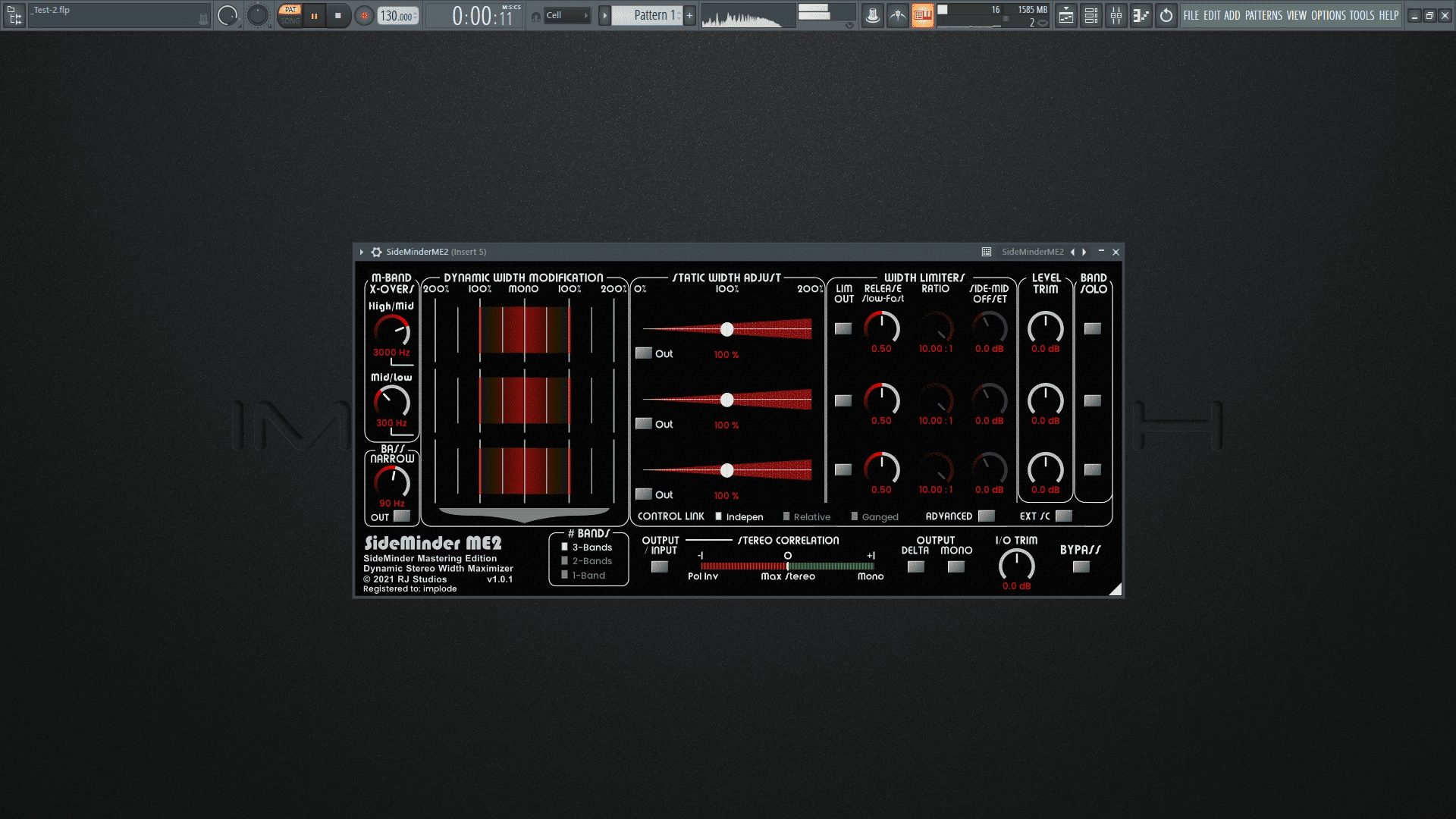 Активация Raising Jake Studios - SideMinder ME2 1.0.1 VST, VST3, AAX