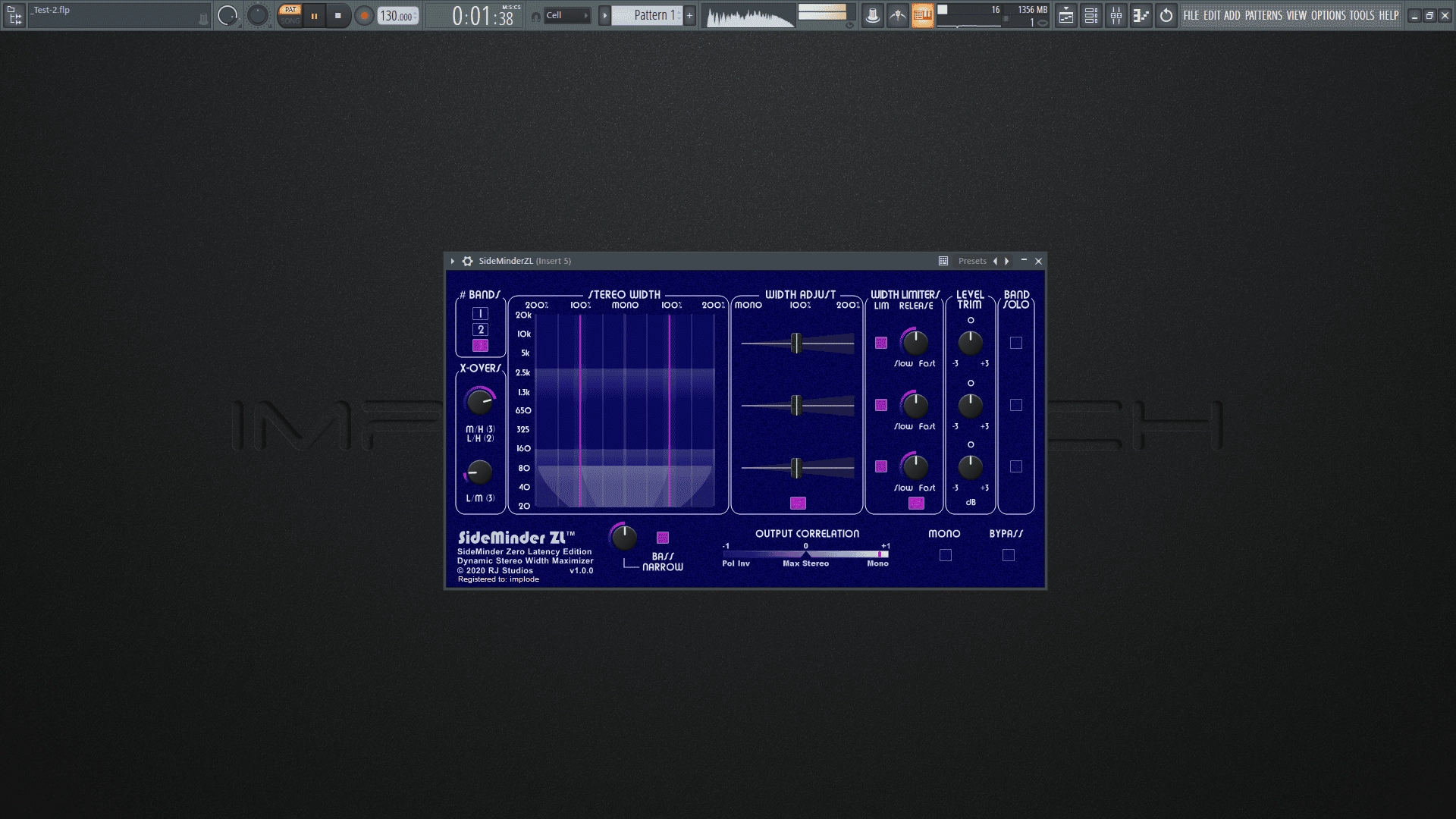 Активация Raising Jake Studios - SideMinder ZL 1.0.0 VST, VST3, AAX