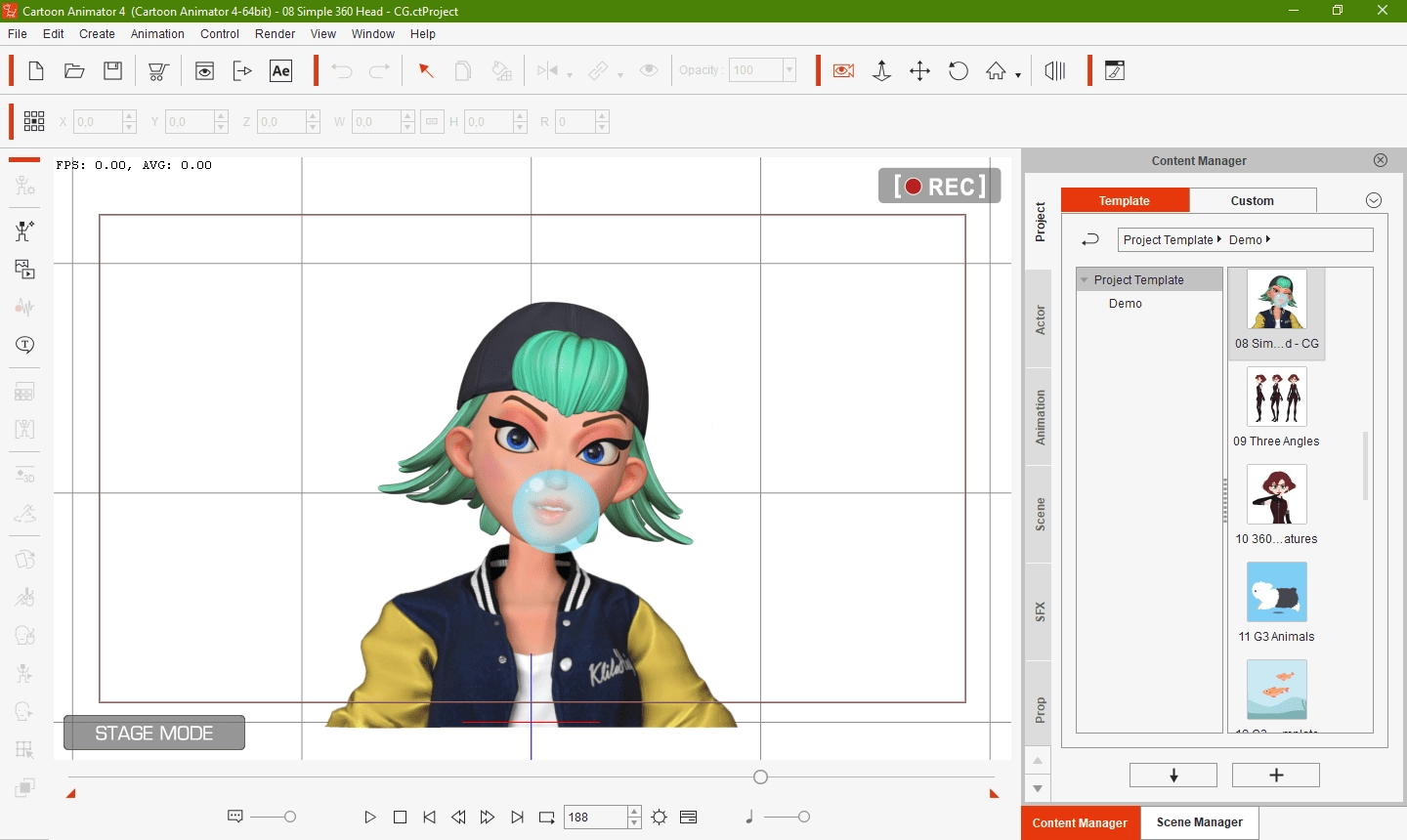 Активация Reallusion Cartoon Animator 4.41.2431.1 RePack by PooShock