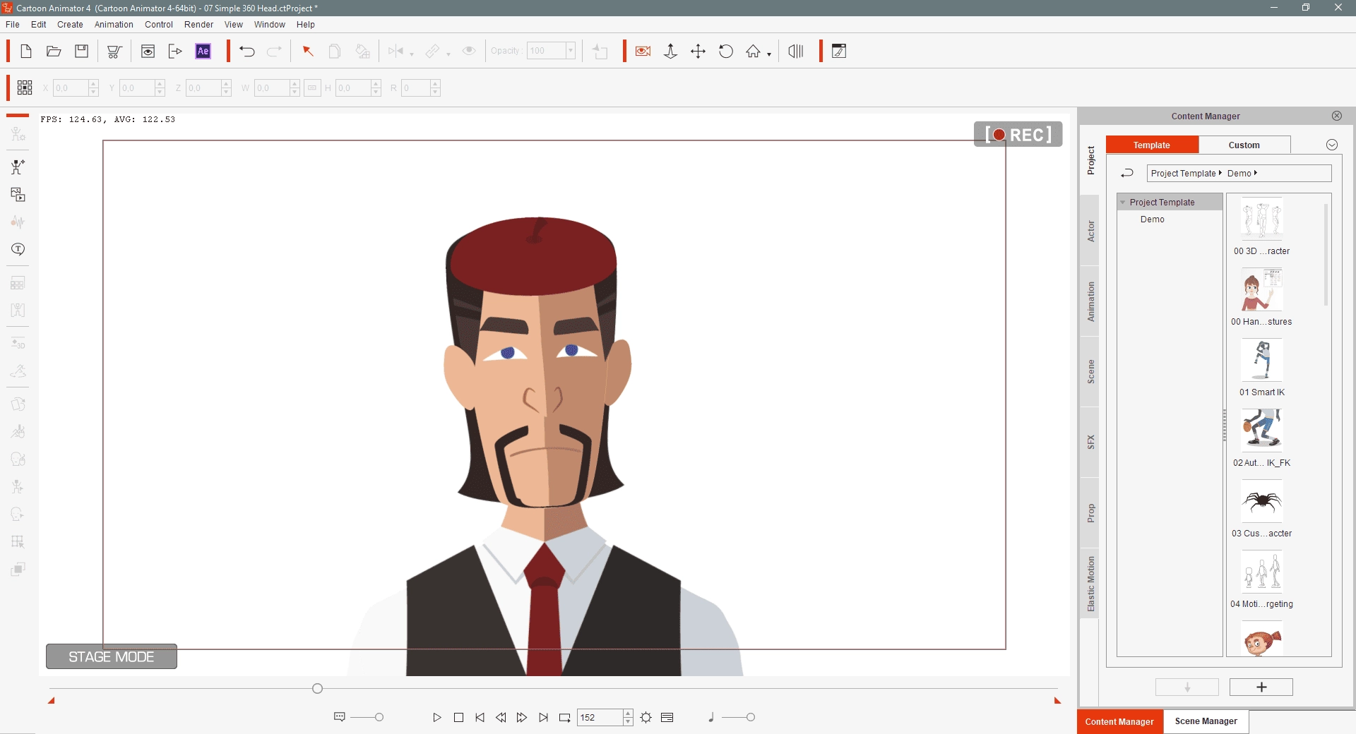 Активация Reallusion Cartoon Animator Pipeline 4.51.3511.1 + Resource Pack