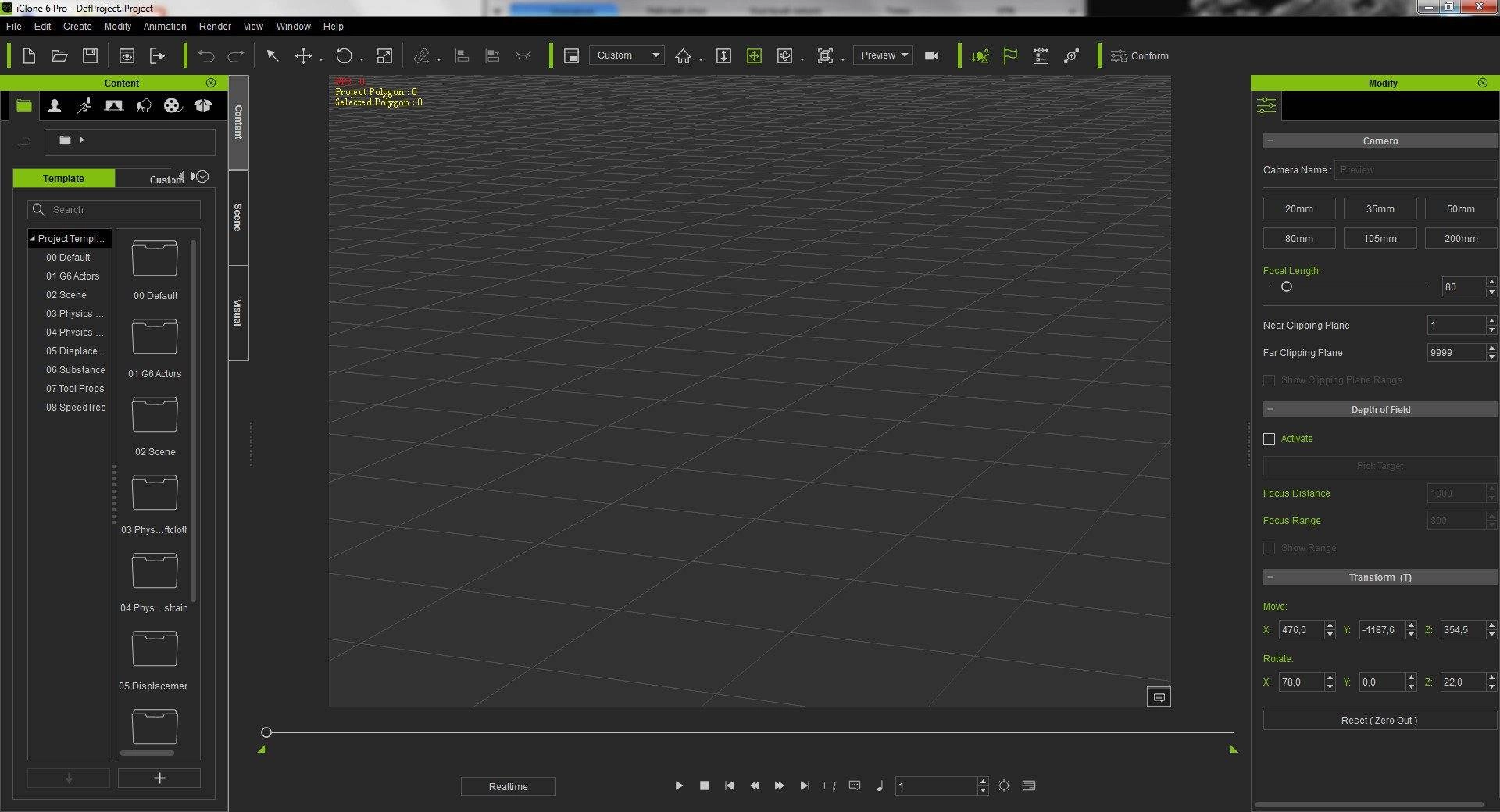 Активация Reallusion iClone Pro 6.2.2102.1 Retail + Resource Pack