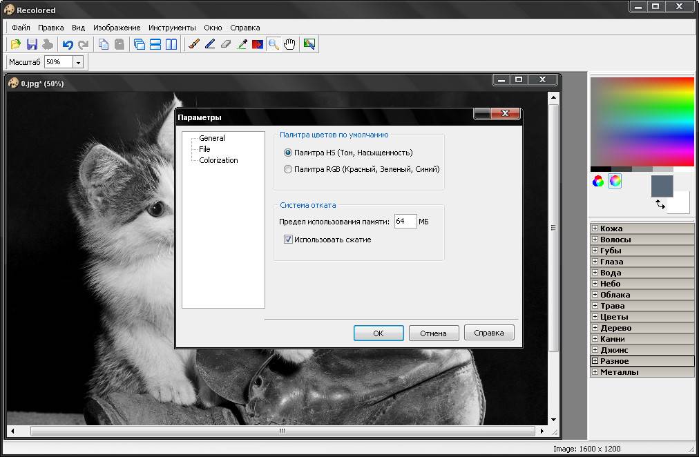 Активация Recolored 1.1.0