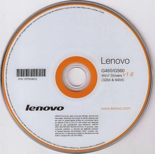 Активация Recovery DVD for Lenovo Essential G560/ Windows 7 HB SP1 / Drivers Lenovo G560 Windows 7 6.1