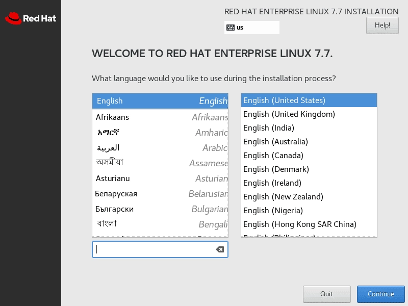 Активация Red Hat Enterprise Linux 7.8
