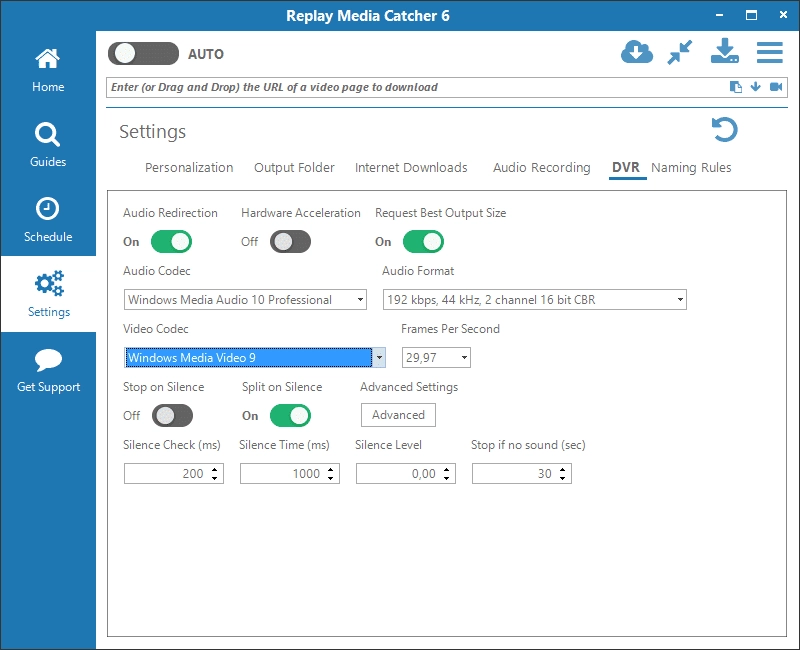 Активация Replay Media Catcher 6.0.0.79