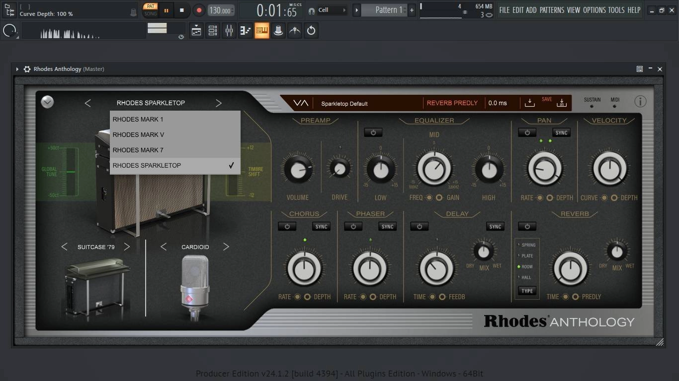 Активация Rhodes Anthology 1.0.0 VSTi, VSTi 3, AAX RePack by R2R