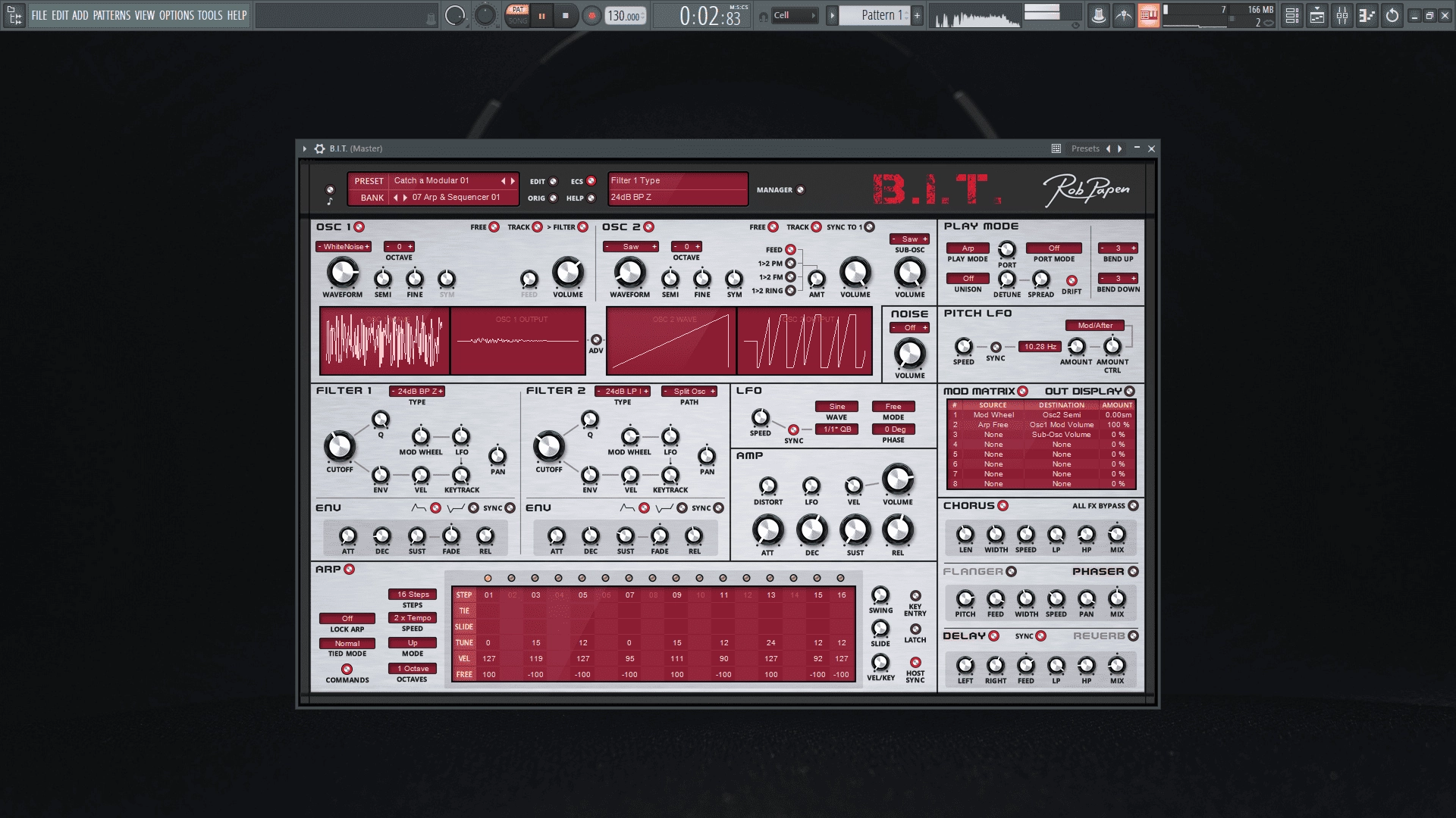 Активация Rob Papen - BIT 1.0.2 VSTi, AAX