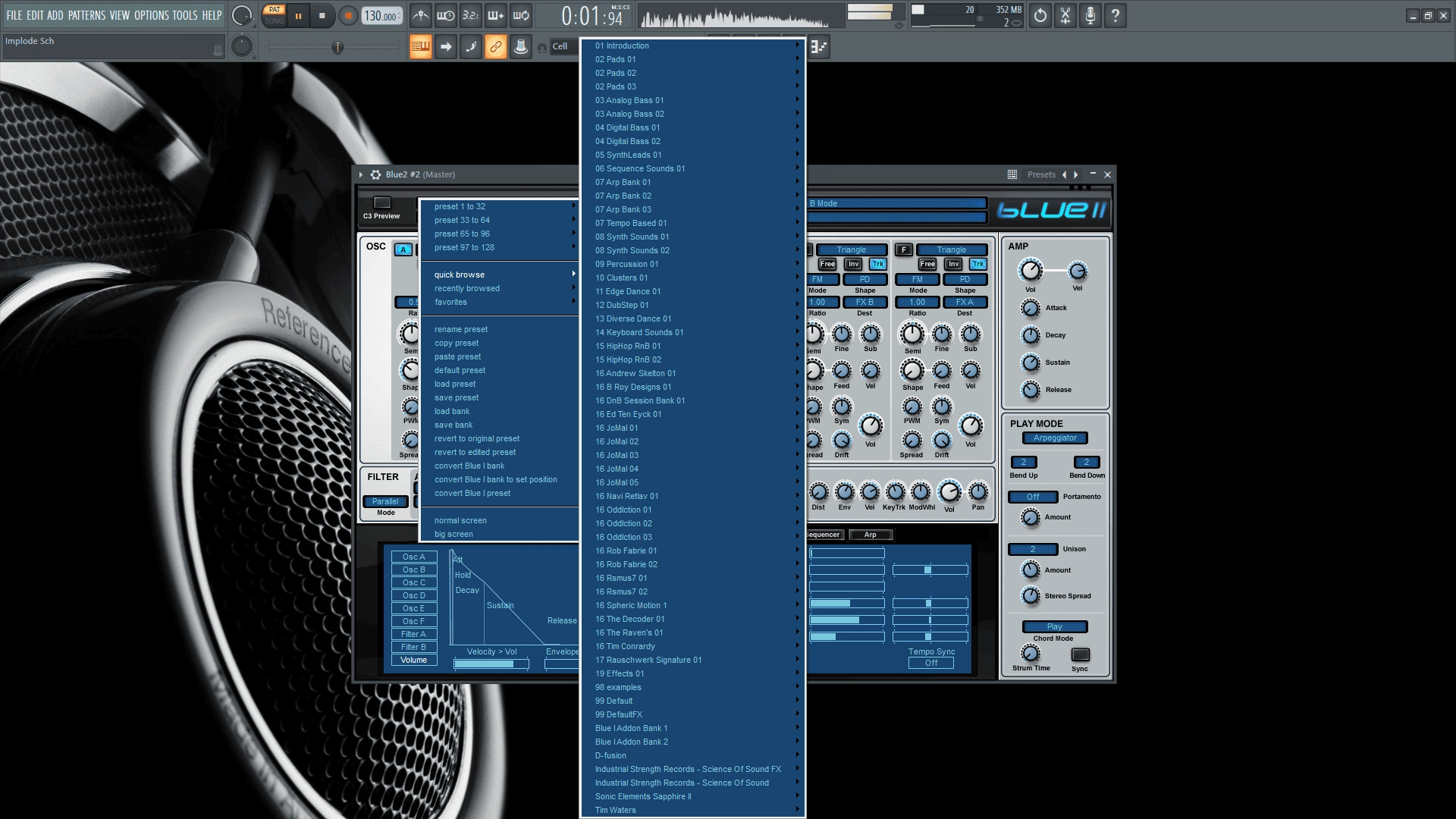Активация Rob Papen - BLUE II 1.0.3b VSTi, AAX Repack by VR