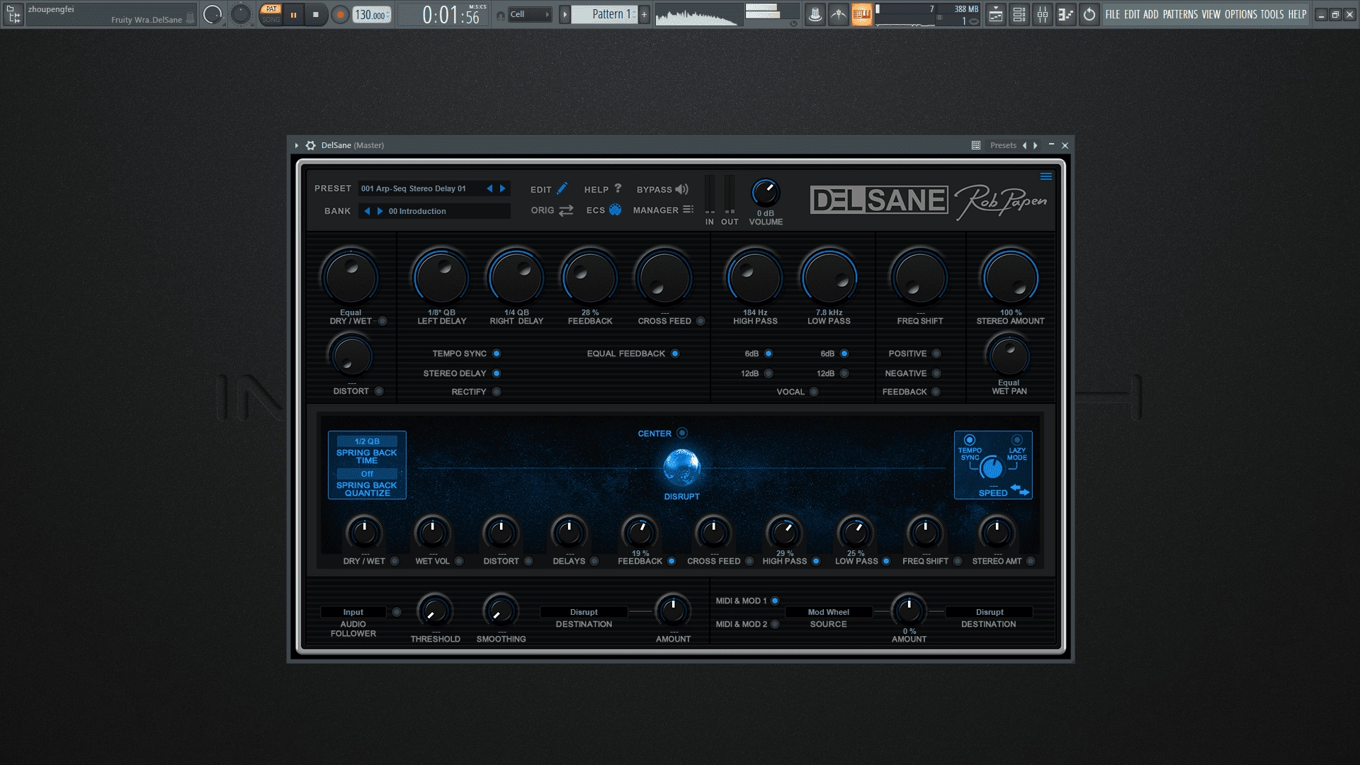 Активация Rob Papen - DelSane 1.0.1a VST, VST3, AAX