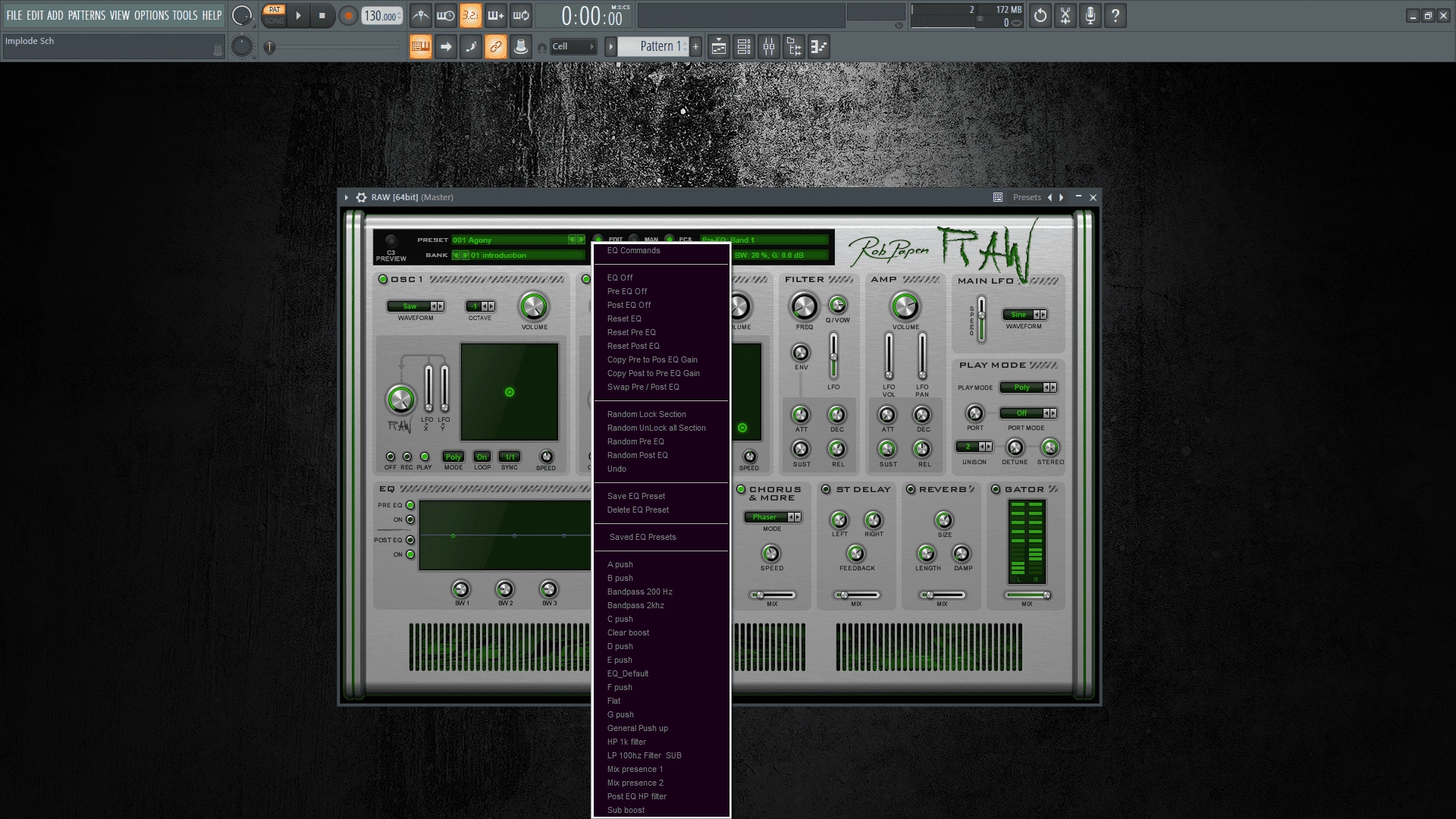 Активация Rob Papen - RAW 1.0.4b VSTi, AAX RePack by VR