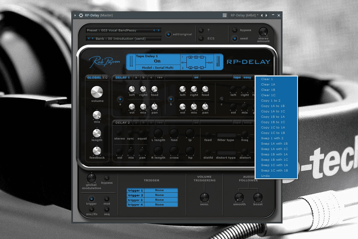 Активация Rob Papen - RP-Delay 1.0.2c VST, AAX RePack by VR