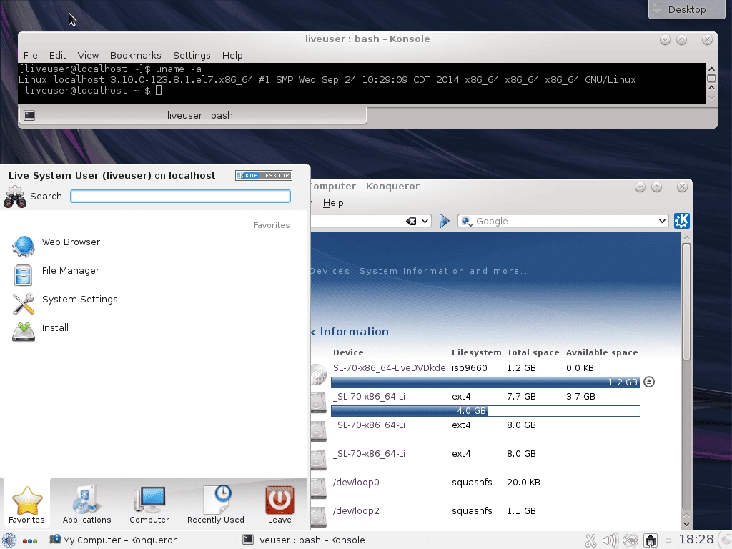 Активация Scientific Linux 7.0 Live 2xDVD, 1xCD