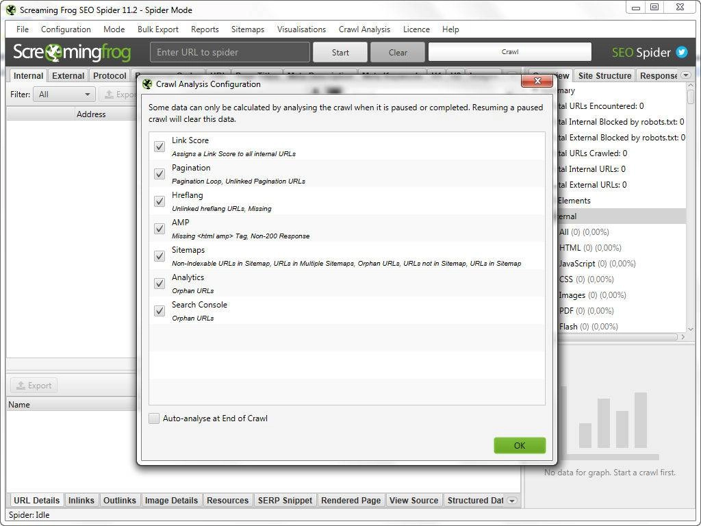 Активация Screaming Frog SEO Spider 11.2