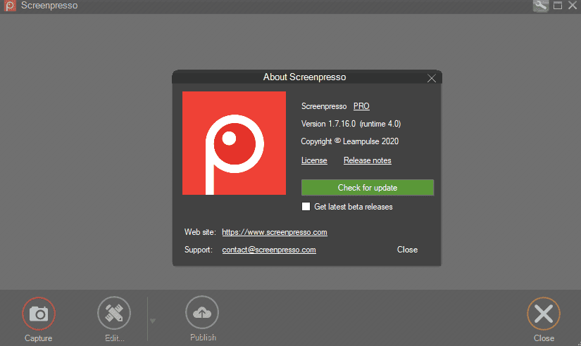 Активация ScreenPresso Pro 1.7.16.0 Portable by Jooseng