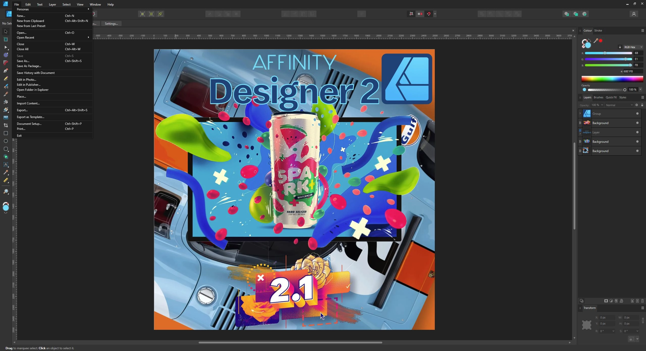 Активация Serif Affinity Designer 2.1.1.1847 RePack by AlekseyPopovv