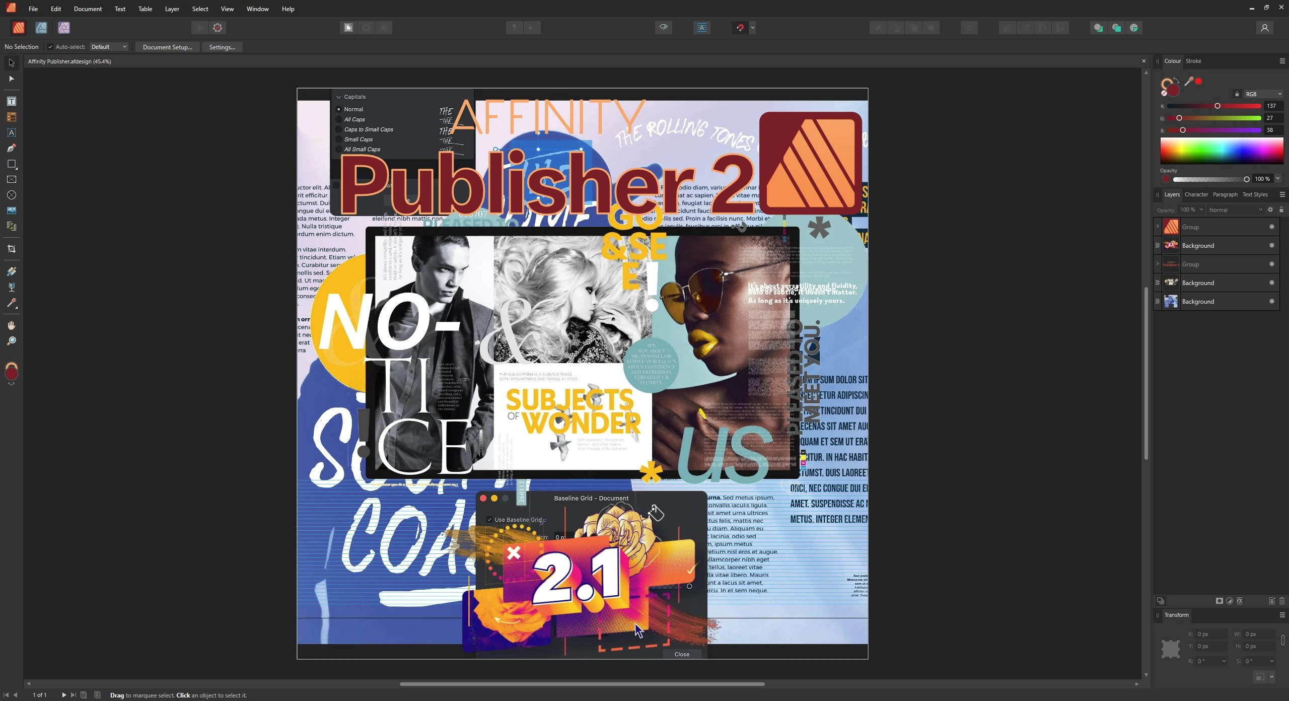 Активация Serif Affinity Publisher 2.1.1.1847 RePack by AlekseyPopovv