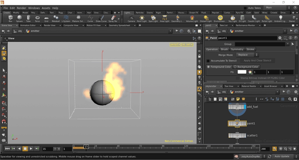 Активация SideFx Houdini FX 15.0.416