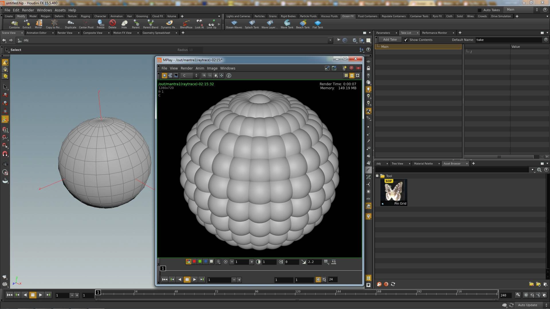 Активация SideFx Houdini FX 15.5.480