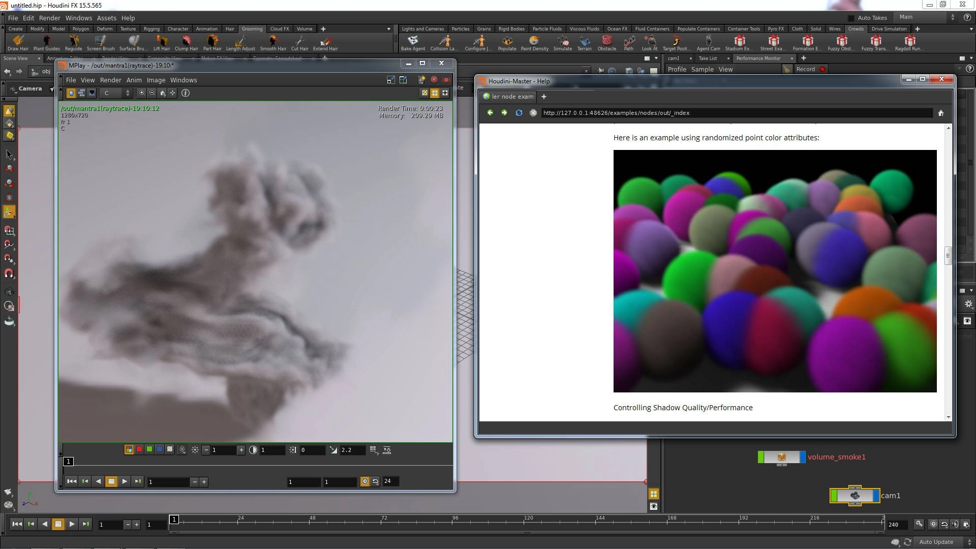 Активация SideFx Houdini FX 15.5.565