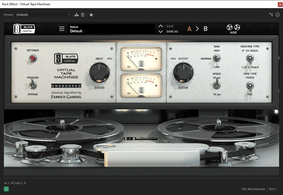 Активация Slate Digital - Virtual Tape Machines 1.1.16.3 VST, VST3, AAX x64 RePack by R2R