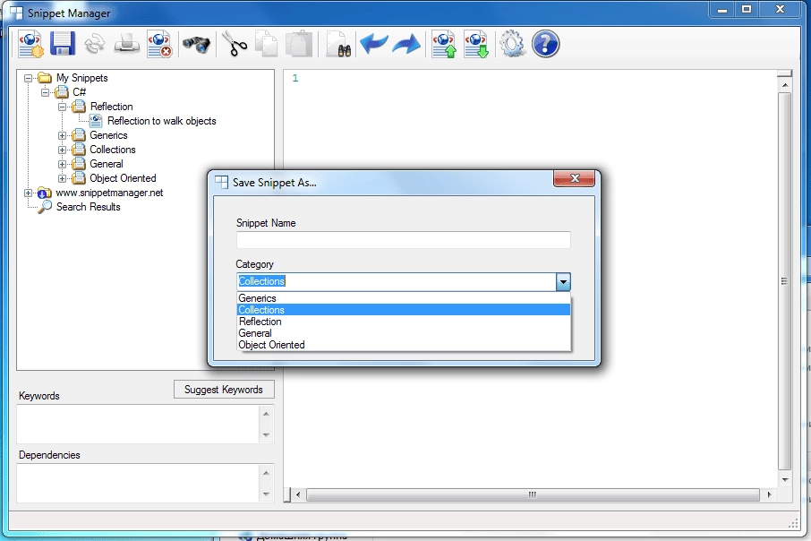 Активация SnippetManager 1.0 Portable