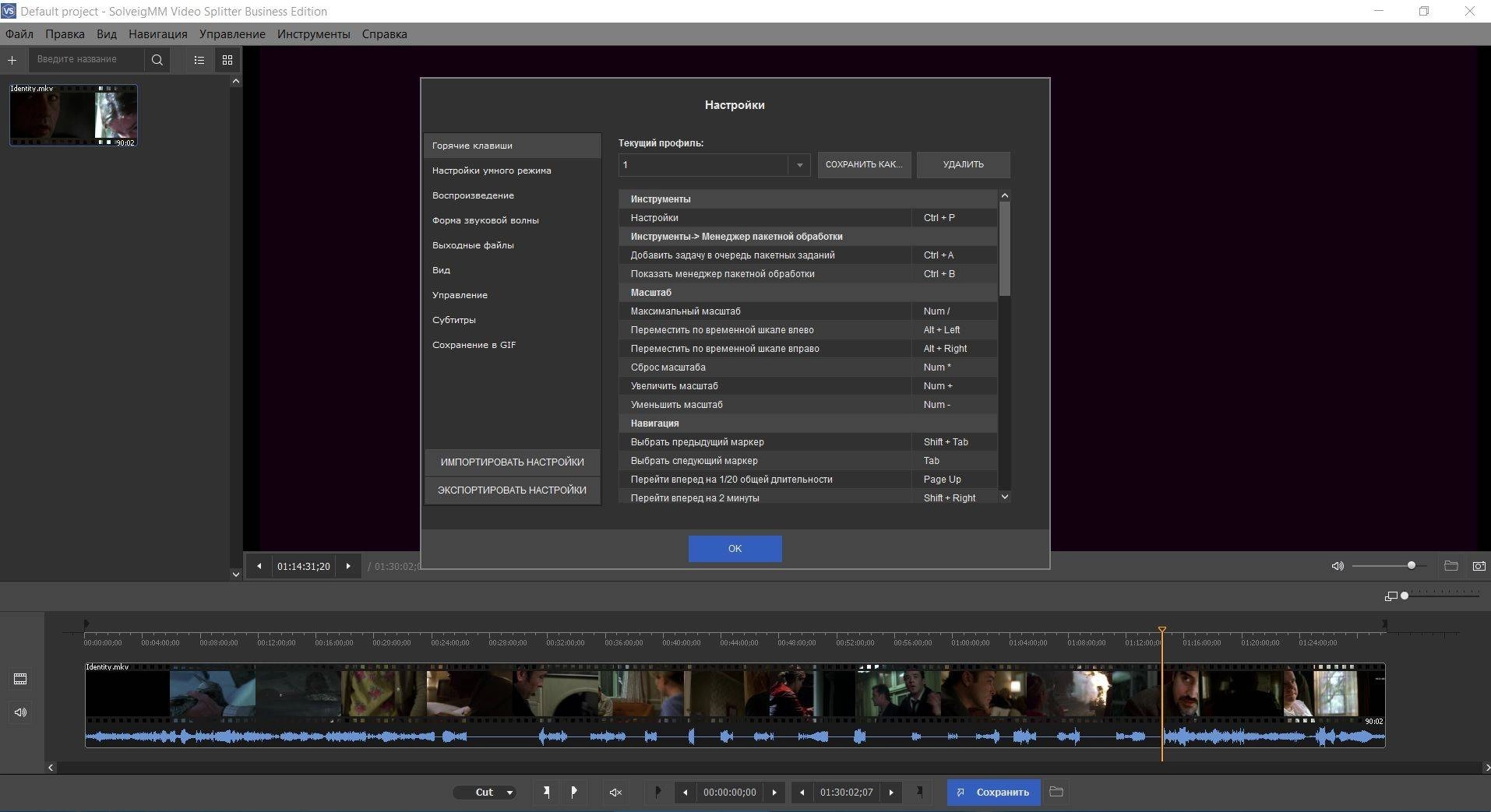 Активация SolveigMM Video Splitter 7.3.2006.08 Business Edition + Portable