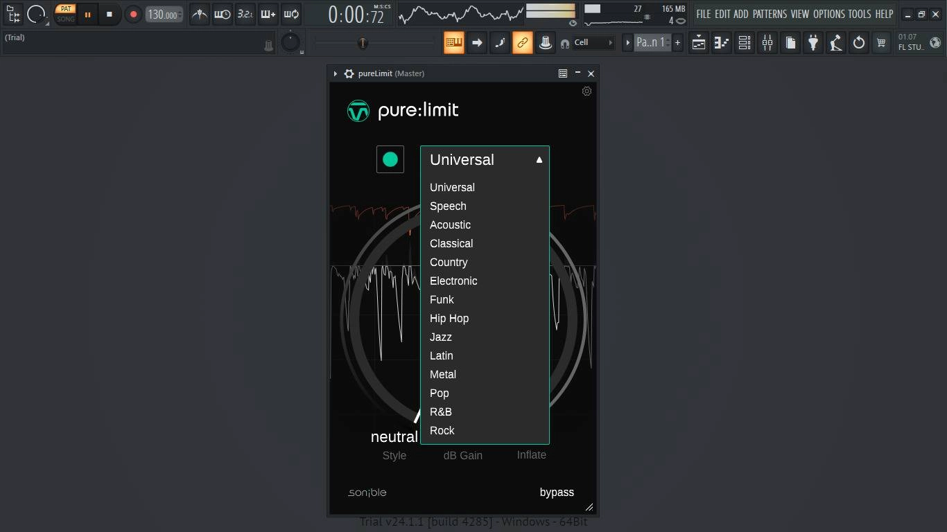 Активация Sonible - pure:limit 1.0.2 VST, VST 3, AAX RePack by TCD