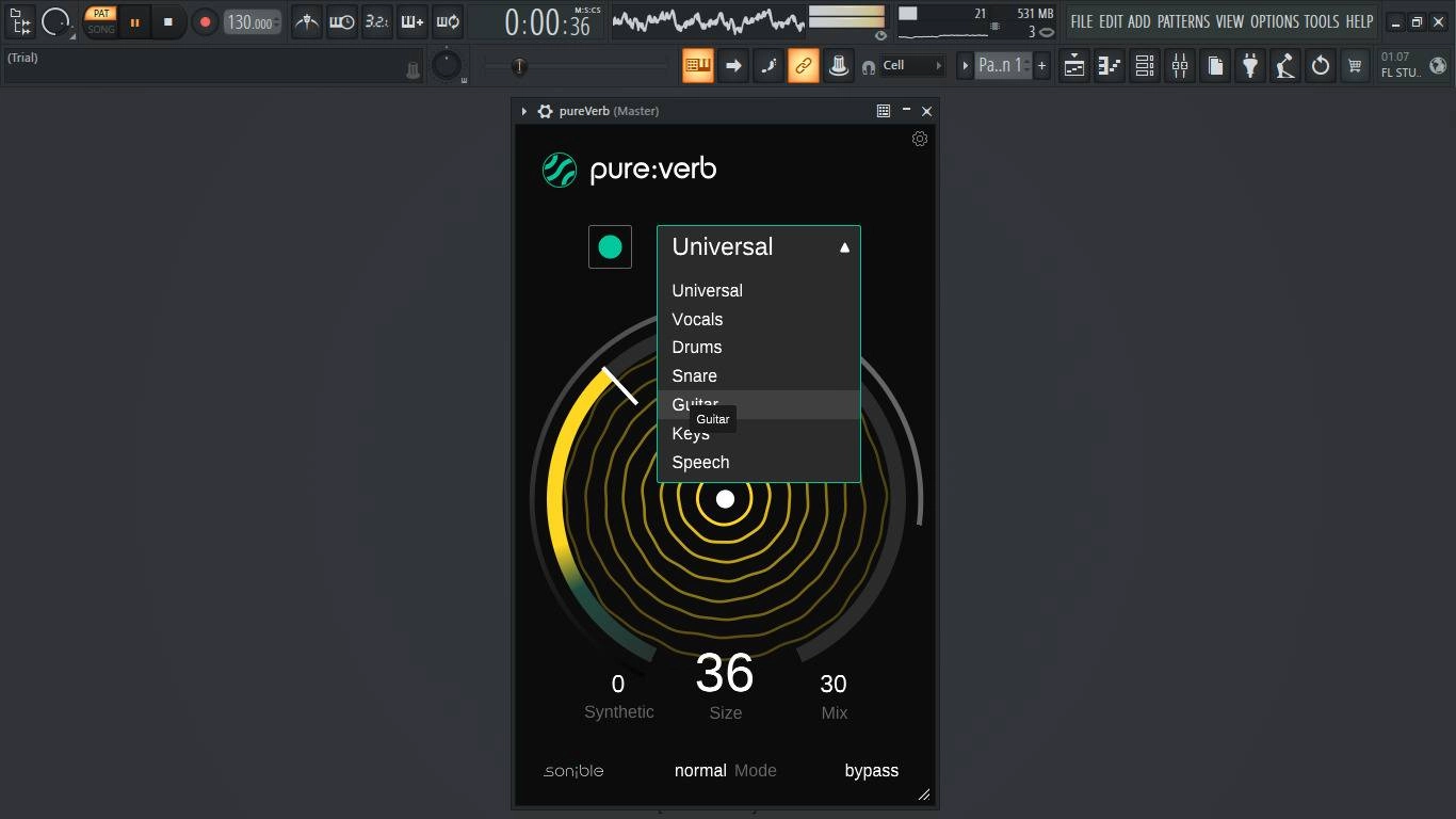 Активация Sonible - pure:verb 1.0.1 VST, VST 3, AAX RePack by TCD
