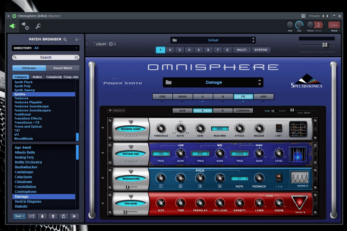 Активация Spectrasonics - Omnisphere 2.3.2h + 146 Libraries