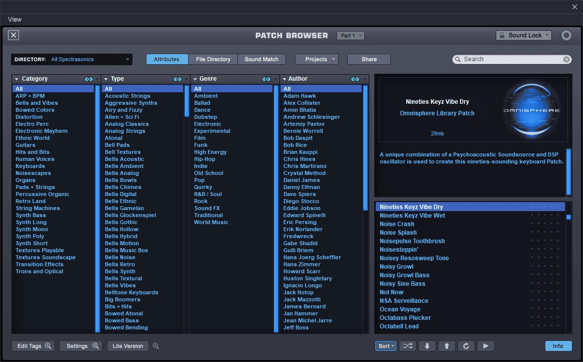Активация Spectrasonics - Omnisphere Update 2.6 + Bob Moog Tribute Patch Library Update 1.4e