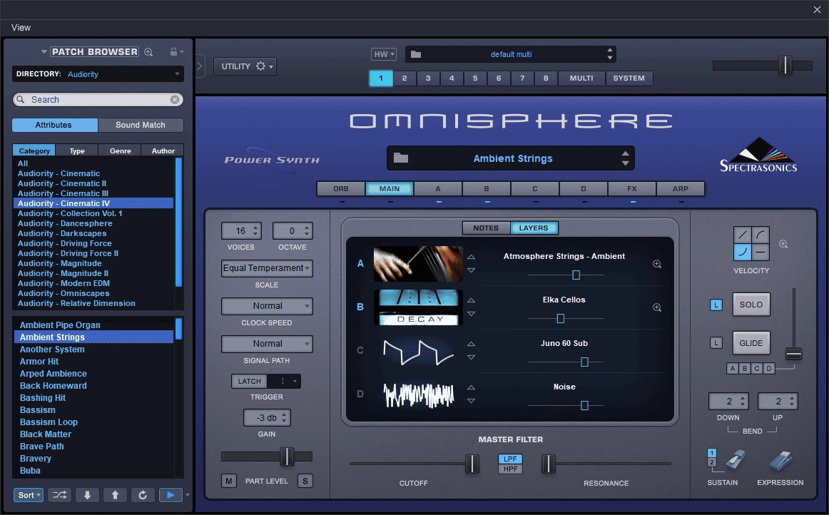 Активация Spectrasonics - Omnisphere Update 2.6.1c/2.6.1e VSTi, STANDALONE, AAX