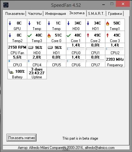 Активация SpeedFan 4.52 Final